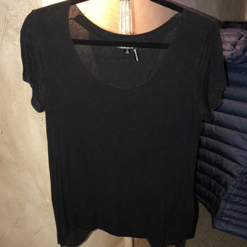 TCEC Open Back Black Top Size Small